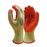 Orange Grip Gloves